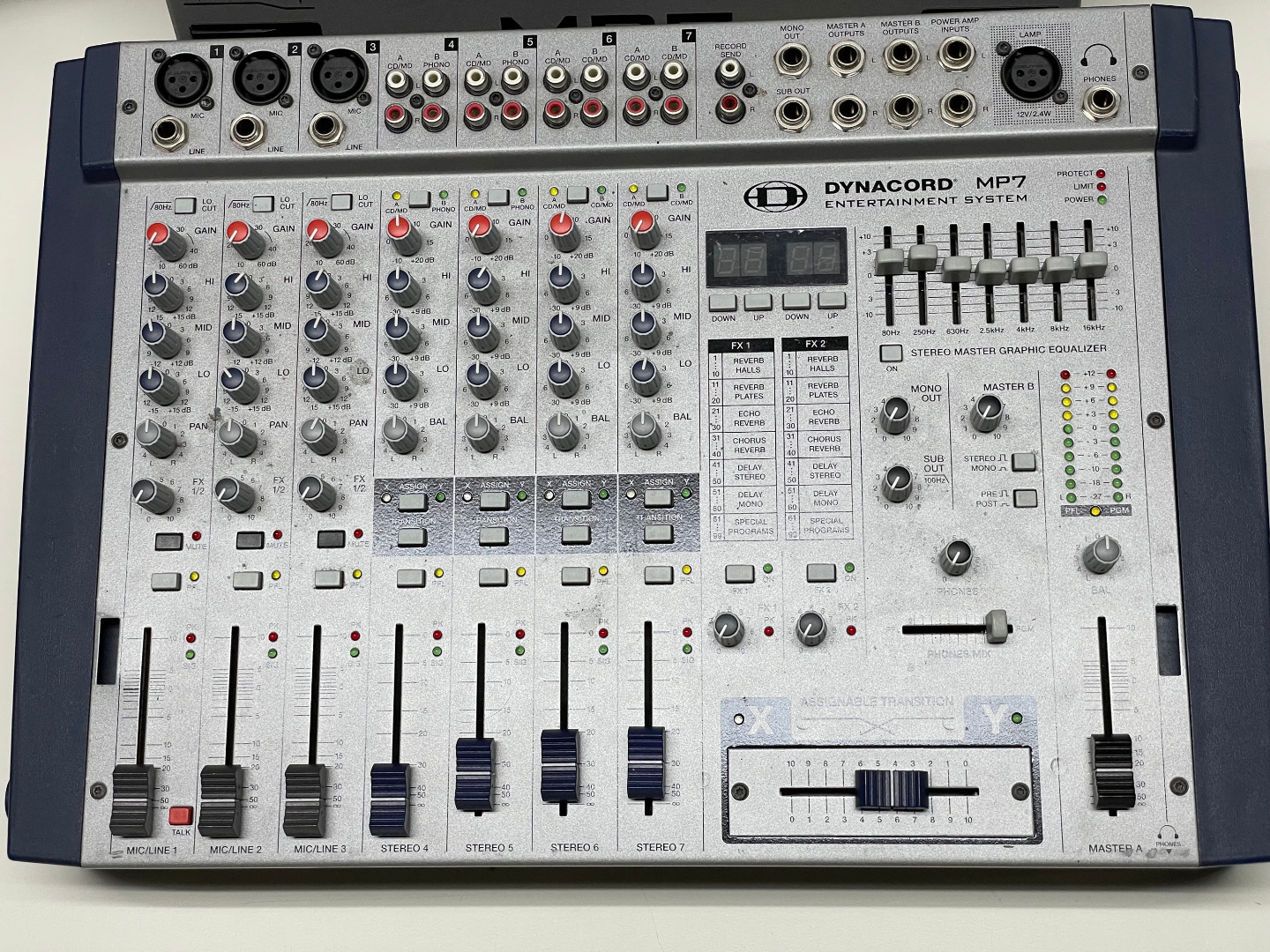 DYNACORD パワードミキサーMP7